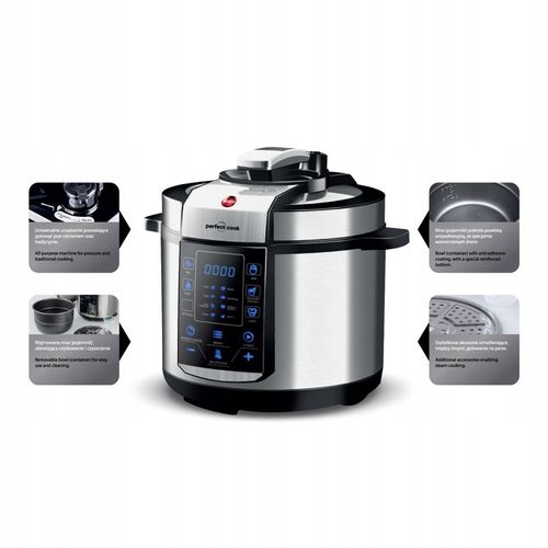 SZYBKOWAR GARNEK PAROWAR 14 programów 5L ciśnienie na Arena.pl