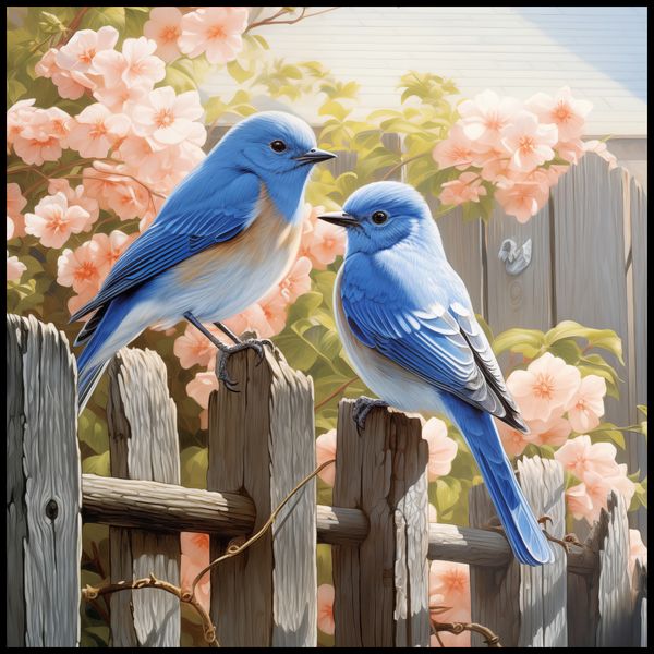 Plakat 100x100cm Wiosna u Bram zdjęcie 2