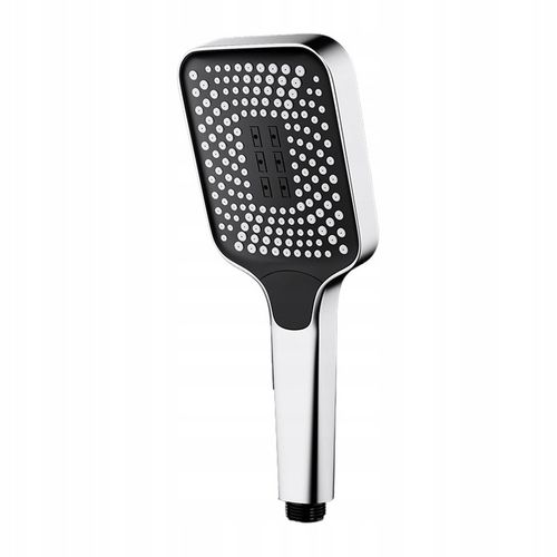 Słuchawka prysznicowa natryskowa 3 funkcje ekologiczna ANTICALC chrom duża na Arena.pl