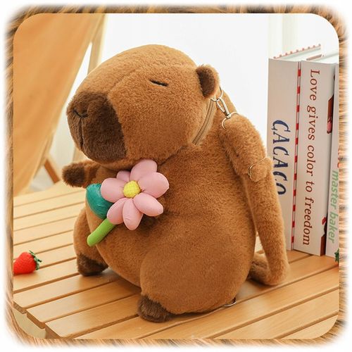 PLECAK PLUSZOWY KAPIBARA PLECACZEK CAPYBARA DO PRZEDSZKOLA SZKOŁY MASKOTKA na Arena.pl