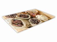 SZKLANA DESKA KUCHENNA 40x30 292b Przyprawy