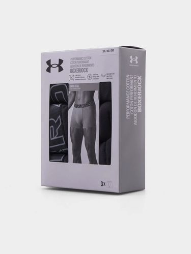 BOKSERKI MĘSKIE UNDER ARMOUR MAJTKI SPORTOWE BAWEŁNA KOMFORT 3" 1383891-001 na Arena.pl