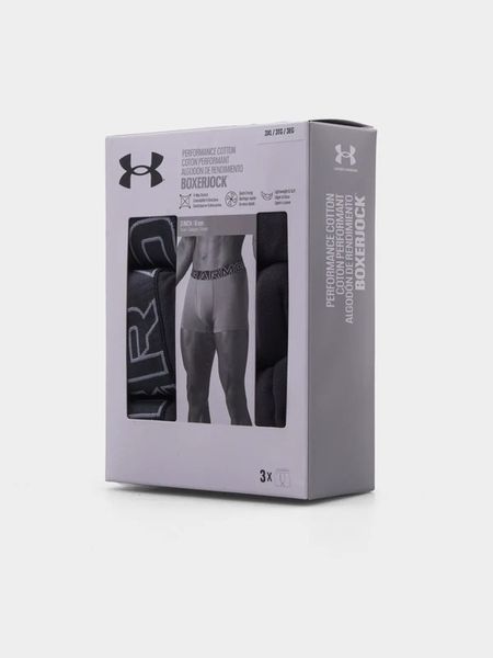 BOKSERKI MĘSKIE UNDER ARMOUR MAJTKI SPORTOWE BAWEŁNA KOMFORT 3" 1383891-001 zdjęcie 6