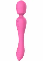 toyjoy the evermore 2-in-1 massager silikonowy dwustronny, 7 trybow