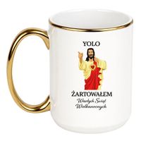Duży Biało-Złoty 450 ml