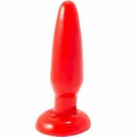 baile model red plug 15 cm - elastyczny korek z przyssawką