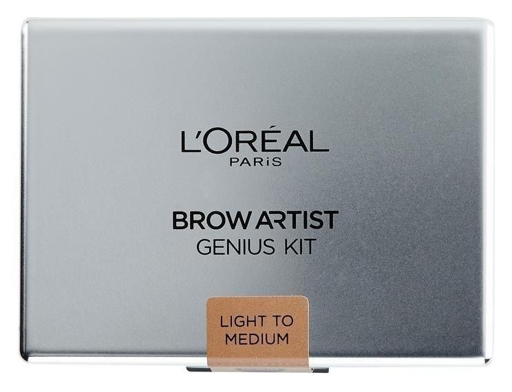 L oreal brow. Loreal Brow artist Genius Kit. Тени для бровей лореаль. Лореаль для бровей. Тени для бровей лореаль Brow artist.