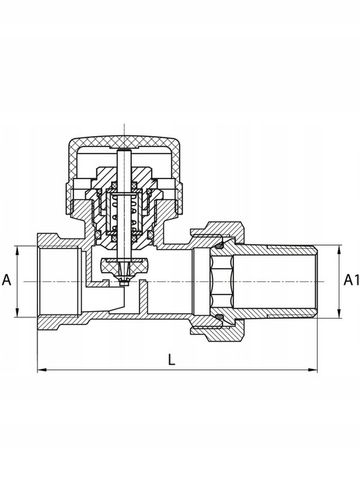Zestaw termostatyczny prosty Diamond ART.411.A.ZEST.TERM.PR na Arena.pl