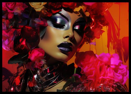 Plakat 59,4x42cm Kwiecista Diva na Arena.pl