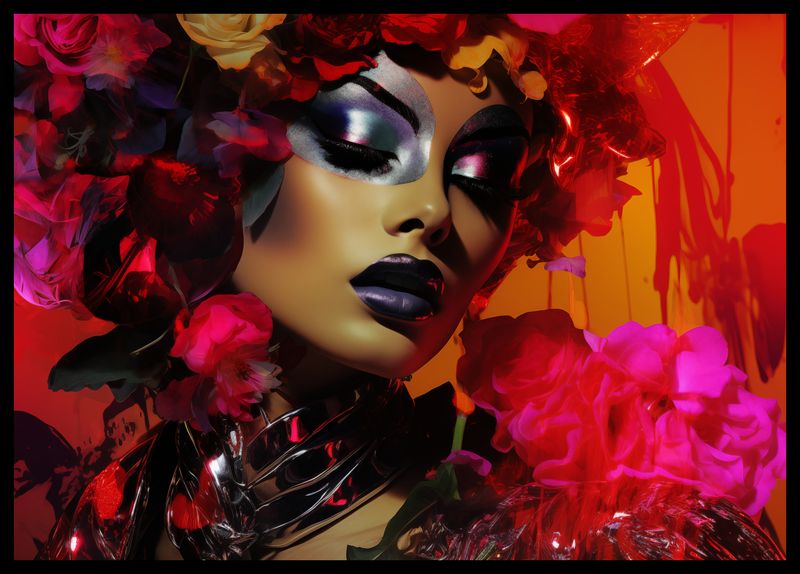 Plakat 59,4x42cm Kwiecista Diva zdjęcie 2
