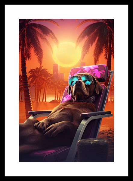 Plakat 20x30cm Lato w Stylu zdjęcie 3