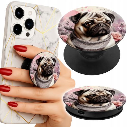 Uchwyt do telefonu Popsocket na palce/stojak PSIE RASY PSIE WZORY na Arena.pl