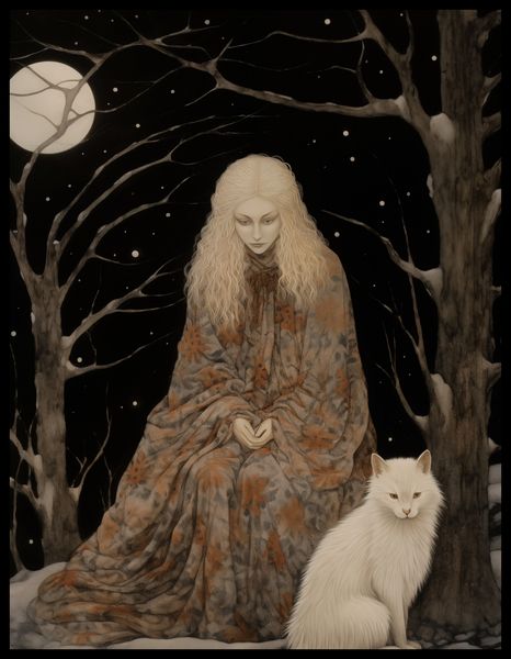 Plakat 50x65cm Stróżka Leśna zdjęcie 2