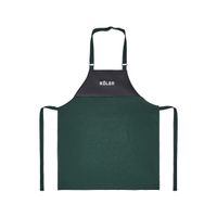 Fartuch do Grillowania KOLER Premium Zielony Kuchenny kieszenie
