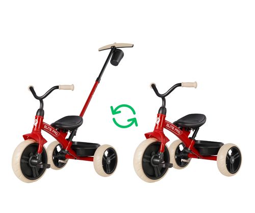 ND18_5903 Qplay Rowerek Trojkolowy Elite Pro Red na Arena.pl