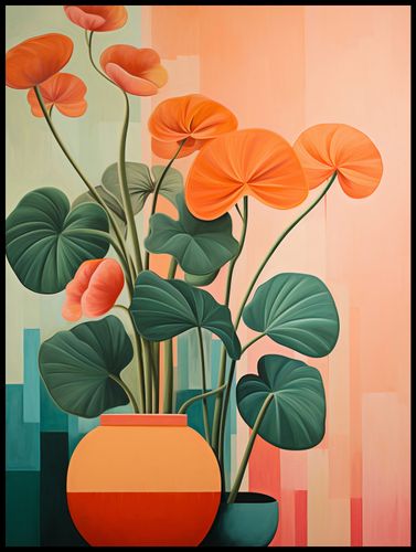Plakat 75x100cm Kwiatowa Harmonia na Arena.pl