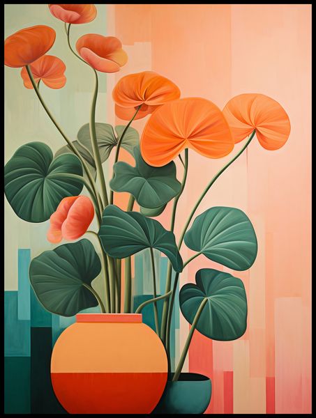 Plakat 75x100cm Kwiatowa Harmonia zdjęcie 2