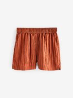 NEXT Teksturowane marszczone szorty z elastyczną talią R42