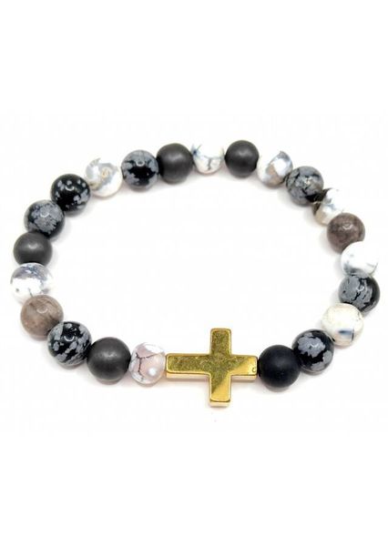 Bransoletka męska KRZYŻ zdjęcie 1