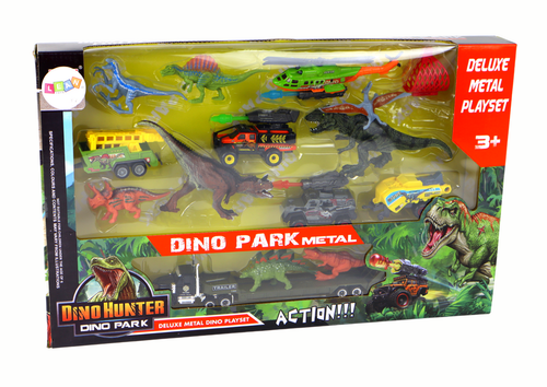 DUŻY HELIKOPTER  ZESTAW DINOZAURY na Arena.pl