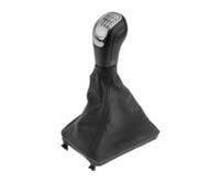 Skoda Superb 08- gałka zmiany biegów + mieszek 6 biegów srebrna