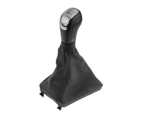 Skoda Superb 08- gałka zmiany biegów + mieszek 6 biegów srebrna na Arena.pl