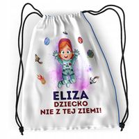 Plecak Sportowy Szkolny Dla Elizy Córki Dziecka Z Nadrukiem Ze Zdjęciem