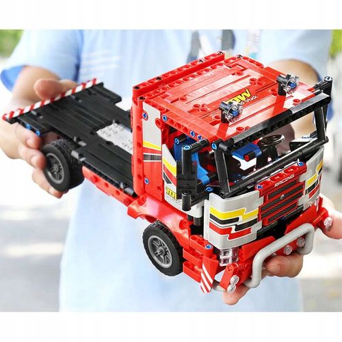 Klocki Technic Zdalnie Sterowana CIĘŻARÓWKA na PILOTA 577 el RC Aplikacja na Arena.pl