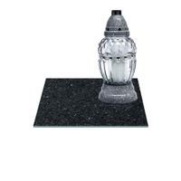 SZKLANA PODSTAWKA POD ZNICZE Z DEDYKACJĄ 25x25cm Żużel 06e