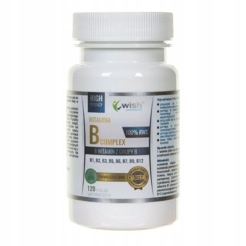 WITAMINA B Complex B1 B2 B3 B5 B6 B7 B9 B12 120szt na Arena.pl