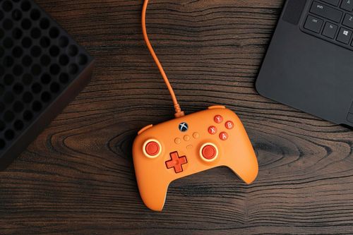 Gamepad 8BitDo Ultimate C Wired Pomarańczowy do PC, Xbox Series / One na Arena.pl