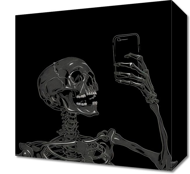 Obraz 30x30cm Selfie Poza Czasem zdjęcie 1