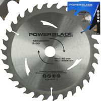 TARCZA WIDIOWA 185mm*20*30T POWER BLADE