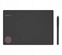 Tablet graficzny Bosto T608 188 x 145 mm 5080 lpi USB-C dla grafika Czarny