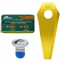 Tytanowe noże do kosiarki ostrza do robota BOSCH INDEGO zestaw 30szt