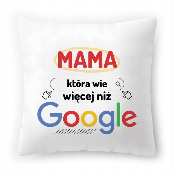 Poduszka Dla Mamy Mamusi Urodziny Imieniny Prezent Z Nadrukiem Ze Zdjęciem zdjęcie 1