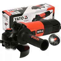 YATO SZLIFIERKA KĄTOWA 1100W 125MM Z REGULACJĄ OBROTÓW PRĘDKOŚCI KĄTÓWKA