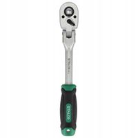 GRZECHOTKA KLUCZ UCHYLNA 1/2” 72 ZĘBY 285MM STALCO S-54102