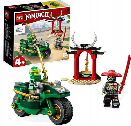 LEGO NINJA GO 71788 ZIELONY MOTOCYKL LLOYDA MOTOR na Arena.pl