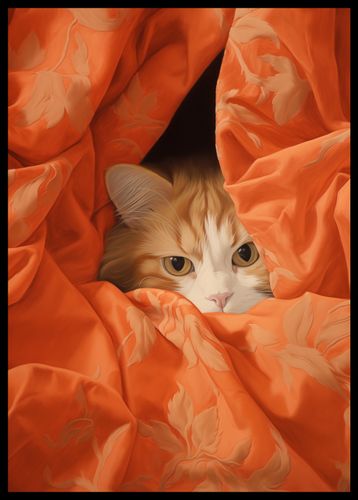 Plakat 42x59,4cm Ukryty Kot na Arena.pl