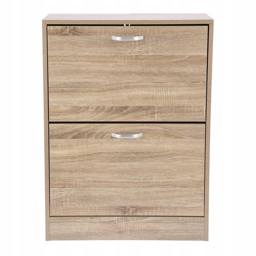 szafka na buty regał 2 komory obuwie komoda pojemna do przedpokoju regał na Arena.pl