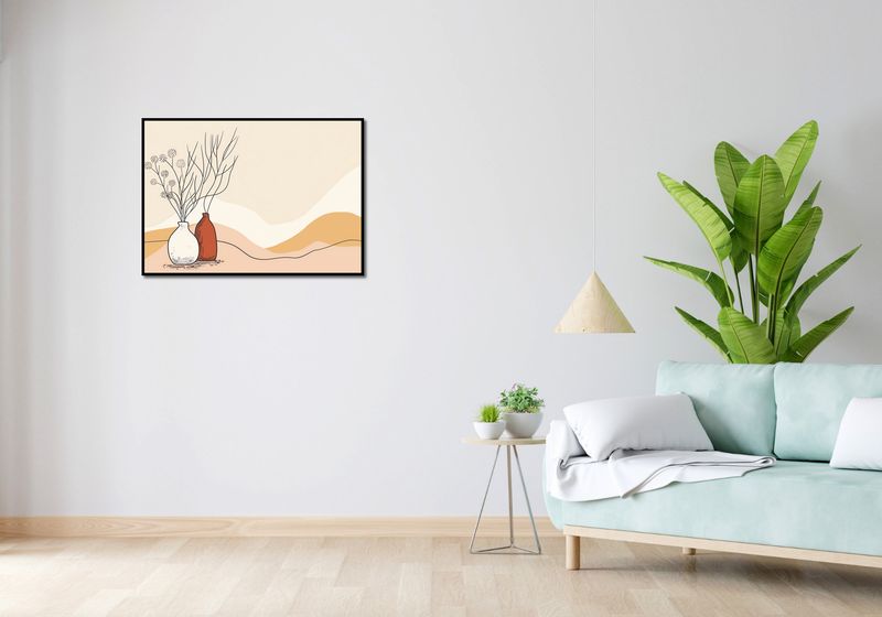 Plakat 84x59,5cm Stylowe Beże zdjęcie 4