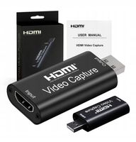 VIDEO GRABBER HDMI Karta Przechwytująca obraz Wideo USB Video Capture 4K