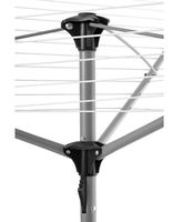 STOJĄCA SUSZARKA OGRODOWA 40M 180CM STALOWA LEKKA