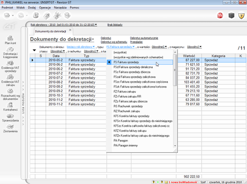 InsERT Rewizor GT system finansowo-księgowy na Arena.pl