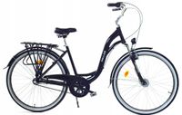 Rower Dallas City Alu 28" 3spd Nexus Dynamo - czarny