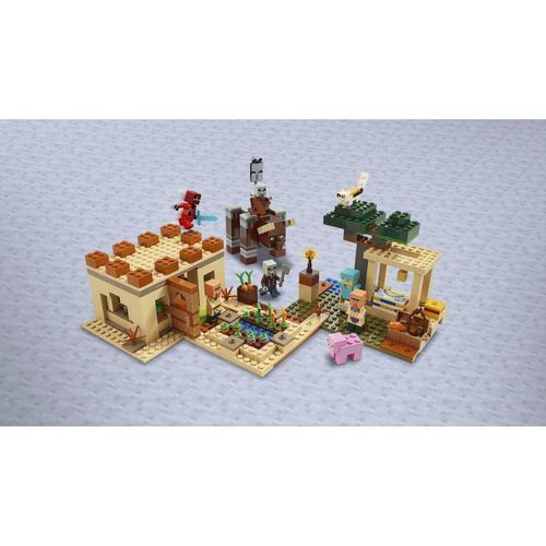 LEGO Minecraft  Najazd złosadników 21160 na Arena.pl