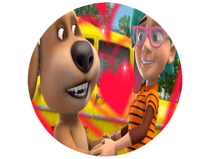 Opłatek na tort Gadający Kot zdjęcie 1