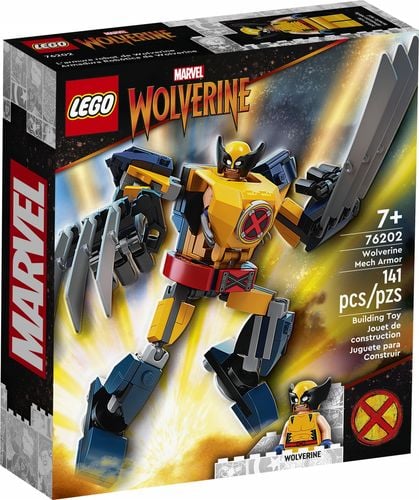 76202 - lego super heroes - mechaniczna zbroja wolverine'a na Arena.pl