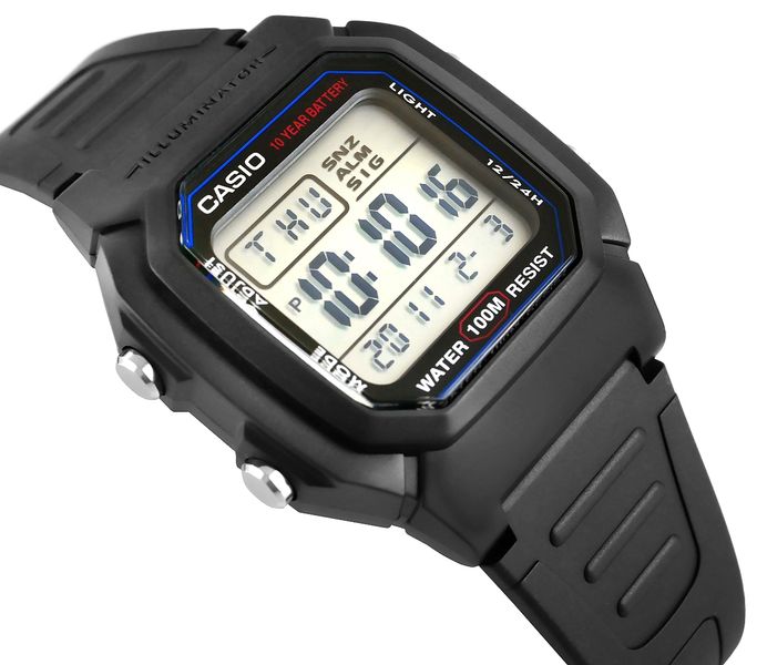 zegarek męski casio w-800h-1aves + box zdjęcie 3
